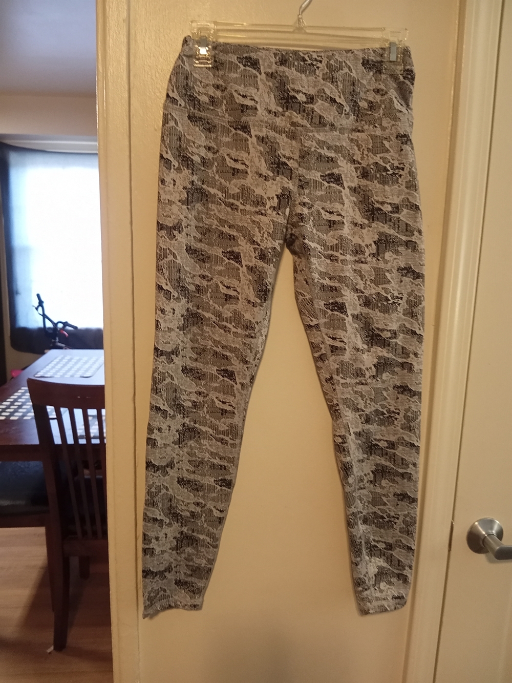 Spyder Gray Printed High-Rise Leggings